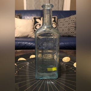 1890’s Apothecary Simmons Liver Regulator Glass Bottle Rare
